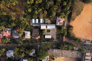 Surrounded by residential area 